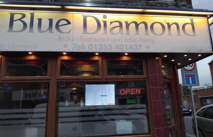 blue diamond indian restaurant blackpool