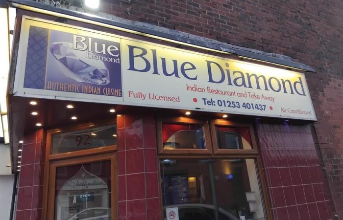 blue diamond indian restaurant blackpool
