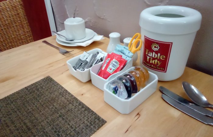 table condiments corona hotel